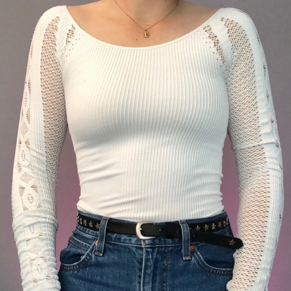 Free People Intimately Ribbed Long Sleeve